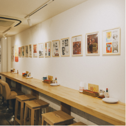 バーカウンターあり